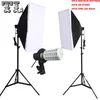 Freeshipping DHL tek lamba softbox fotoğraf ışığı softbox seti fotoğraf ekipmanları Fotoğraf Stüdyosu ışık standı kiti üçayak kiti