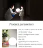 3d magiczny księżyc LED Night Light Moonlight Latarnia Lampa biurkowa USB Akumulator 7 Kolory bezstopniowe do dekoracji Świąteczne światła LED