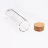 24pcs 50 ml Größe 30*100mm Reagenzglas mit Kork Stopper Gewürzflaschen Behälter Gläser Fläschchen DIY -Handwerk