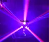 6 Parça Olay Gece Kulübü Aydınlatma Tek Kafa LED Futbol HareketliHadleri Işın 12x15 W Mini LED Topu Hareketli Kafa RGBW 4in1 Işın Işık