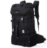 KAKA Gran capacidad 55L para Men039s Mochila Hombres Equipaje Hombro A prueba de agua Cuaderno de viaje bolsa trasera C18111901230U2439202