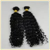 2 Bundles Brésilien Vague Profonde Humain Tressage Extensions de Cheveux Sans Trame 1 Pc 10-26 Pouces Cheveux Humains En Vrac