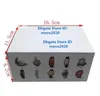 Nya högkvalitativa röda rutor Märke Original Watch Box Watch Packing med broschyrer kort TT Box