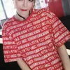 KYMAKUTU Harajuku Bf Tarzı Gevşek T Shirt Mektup Baskı Moda Tişörtleri Tüm Maç Kadınlar için Yaz O Boyun Poleras Mujer 2XL Tops