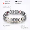 316L Stainless Steel Health Energy Bracelet Men s Titanium Steel Bio Magnetic Therapy Power women's Bangle For couple Fashion240F