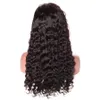 360 Koronkowa Wig Frontal Pre Skrzydła z Baby Włosy Brazylijska Woda Wave Wig Lace Front Human Hair Wigs Remy 360 Koronkowa peruka