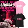 Damska koszulka KPOP NCT127 NCT 127 Cherry Bomb Koszulki K- Casual Coon Ubrania Tshirt T Shirt Krótki rękaw Topy DX479