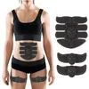 New EMS Abdominal Muscle Exerciser Trainer Smart ABS Stimulator Fitness Gym ABS Stickers Pad Body Loss Slimming Massager Unisex