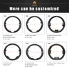 Mewant Black Suede Car Steering Wheel Cover for Golf 6 GTI MK6 VW Scirocco R Polo GTI8388198