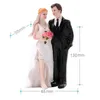 FEIS resigh romantic bride and groom standing together room decoration wedding supplier gift cake topper7618949