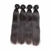 Lans Peruvian Straight Body Wave Bundles 100% Remy Extensions de Cheveux Humains Couleur Naturelle 50g / pcs Machine Double Trame 6 Bundles Offres