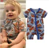 Mix 31 Colors Infant Baby Cotton Floral Dot Animal Printed Romper jumpsuits Kids Newborn Multiple patterns Summer onesies toddler bodysuit