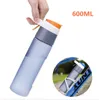 430 / 600ml Bärbar Spray Vattenflaska Sport Plast Miljövänlig Cykel Mina Vattenflaskor för Travel Outdoor Drink Bottle