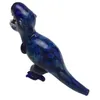 Moda Estilo Animal Vidro De Vidro Tubulações Dinossauro Tabaco Tubulação de Mão Espessura Escuro Azul Azul Acessórios Tubos Aughty 9 Estilos