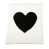 Love Heart coperte a maglia Baby Kids neonato aria condizionata trapunte di lana divano casa coperta coperta regali 100 * 78 cm TY7-155