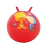 Tjockat hornhoppande kula lek leksaker silikon baby barn uppblåsbar studsande boll interaktivt spel race för baby pump5867266