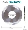 Freeshipping verhogen 0020AC.c Carbide Three Face Tungsten Cutter 70 * 1.3 * 25.4mm * 72T Zaagblad Mini Cirkelzaag Oscillerende Multi Tool