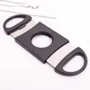 Double Blades Stainless Steel Cigar Cutter Cigar Scissors Pocket Gadget Knife Smoking Guillotine Tool Accessories 3 types.