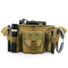 Men's sports outdoor large-capacity waterproof tactical pockets Cycling travel running multi-function chest bag multi colors free shipping