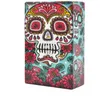 85MM20 only opens automatically plastic primary color cigarette case, ghosts print cigarette box.