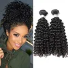 2st/Lot Quality Brasilian Curly Extensions Weaves 9A 10-26 Ing Natural Color Hume Hair Julienchina Bellahair