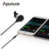 New Arrival Aputure A.lav EZ Lavalier Mikrofon dla MOBILE / Smartphone Lavalier Clip-on Microphone do nagrywania głosu mobilnego