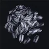 100 stks / set valse nagels acryl nagels wit beige helder nep nagels korte lange DIY kunstmatige nagel kunst tips met doos