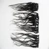 100 g 7 Teile/los Natürliche Farbe Afro Verworrene Lockige Clip In Echthaar Extensions 100 % Brasilianisches Remy Haar