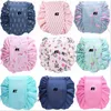 Hot Selling Women DrawString Cosmetic Bag Fashion Travel Makeup Bag Organizer Make Up Case Storage Pouch toalettety Beauty Kit Box Wash Bag