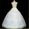 Free Shipping Cheap New White 3-HOOP 1 layer For bride Wedding Dress Bridal Crinoline Petticoats A Line Wedding Accessories vestido de noiva