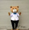 2018 Fabrika satış sıcak Deluxe Maskotu Teddy bear karikatür giysi ayı karikatür kostüm bebek sahne performansı