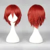 Assassinio Aula Anime Cosplay Parrucche Akabane Karuma Red Party Hair