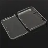 Transparant Plastic Clear Crystal Beschermende Hard Shell Skin Case Cover voor nieuwe 3DS XL LL Hoge kwaliteit snel schip