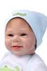 55cm / 22 "Acrylicsoft Simulazione del silicone VITA COME corpo di stoffa Bambola del bambino rinato Vestiti da ragazza