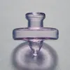 In Stock Carb Cap For Oil Rig Quartz Banger Colored Glass Carb Caps 35mm Cap For Banger Water Pipes Bong Accessories