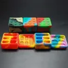 Nonstick Wax Containers FDA Approved Silicone Box 6ml 10ml 11ml 15ml 26ml Food Grade Jars Dab Tool Storage Jar Oil Holder For Vaporizer