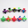 Universal Color Color Silicone Carb Cap UFO Kopuły Akcesoria do palenia na szklane rury wodne, platformy olejowe DAB, paznokci kwarcowy