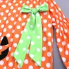 Dresses Baby Girls Princess Dress Pumpkin Orange Spring Autumn Costume Kids Party Pageant Girl Holiday Halloween Dresses