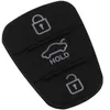 jingyuqin New Replacement Rubber Pad 3 Buttons Flip Car Remote Key Shell For Hyundai I30 IX35 Kia K2 K5 Key Cover Case2985512