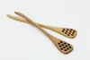 carved wood spoons