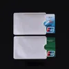 Aluminium Anti RFID-läsare Blockering Bank Kreditkortshållare Skydd Ny RFID-kortläsare Metal Kreditkortshållare