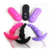 Afrodisia Anal Vibrator Wtyczka prostaty masażer analizy zabawki wibrujące koraliki analne wtyczka 10 tryb wtyczka płciowa zabawki dla mężczyzn kobiety S4202117