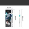 Dropshipping QIC Brand Silver Tube Extreme Liquid Black Eyeliner Waterproof Makeup Beauty Eye Liner Pencil Pen Makeup Tools