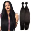 New Human Hair Bundles Body Wave Straight Thickness Brazilian Virgin Hair Weft Extension Natural Color Double Wefts BellaHair