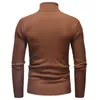 Herentruien Heren Gestreepte Mode Coltrui Business Dieptepunt Tops Sweatshirts Winter Herfst Kleding