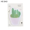 Pages/pack Fresh Cactus Love Memo Pad Sticky Notes Notebook Stationery Papelaria Escolar School Supplies1