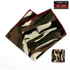 Combinaisons de luxe Camouflage Pocke de poche carré 25 cm * 25cm de coton masculin mouchoir serviette à poitrine dames classiques Hanky Hankies