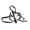 Bondage in acciaio inossidabile ORing Spider Bocca aperta Anello Gag Head Harness T899874307