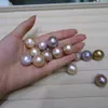 Nowy DIY Koraliki Niezwykły żółty Purpurowy Barok Edison Natural Big Pearl 9-12mm Luźne Koraliki Pearl Akcesoria Hurtowa Darmowa Wysyłka