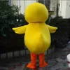 2018 hot new the yellow duck mascot costume adult duck mascot free shipping
